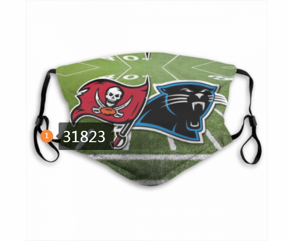 NFL Carolina Panthers 1302020 Dust mask with filter